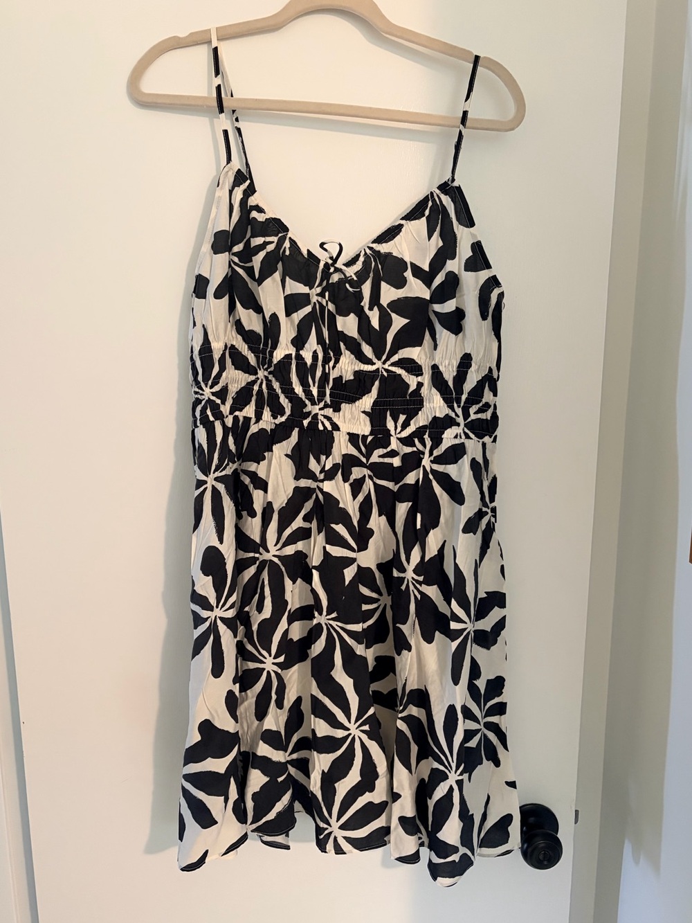 H&M Sundress Minidress Sz L NWT